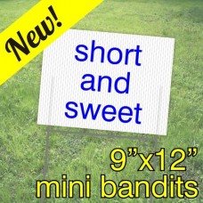 Custom Mini-Bandit Signs